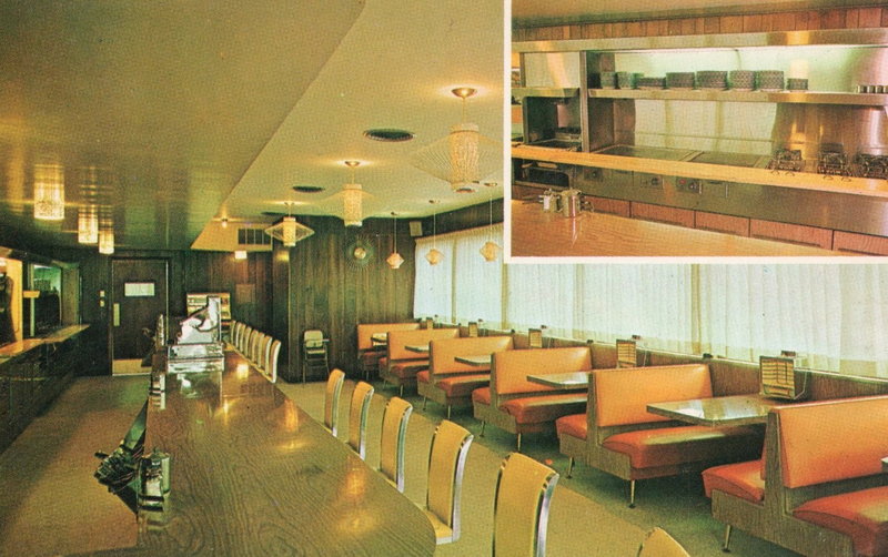 Clock Restaurant - Southfield - 23380 Telegraph Rd Postcard 1 (newer photo)